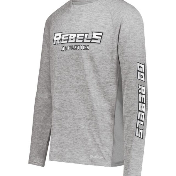 Youth Electrify Long Sleeve Tee Powered by Coolcore(r) Thumbnail