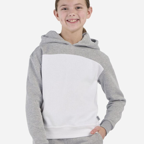 Youth Colorblocked Hooded Sweatshirt Thumbnail