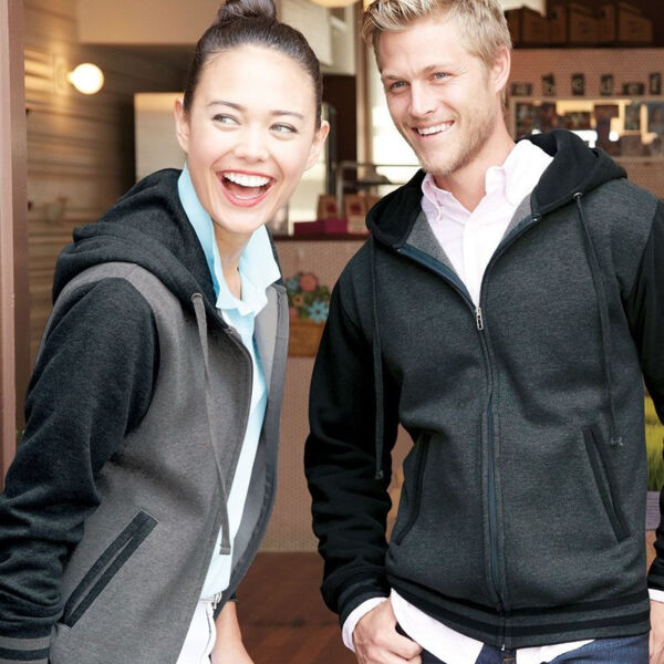 Heavyweight Varsity Full-Zip Hooded Sweatshirt Thumbnail