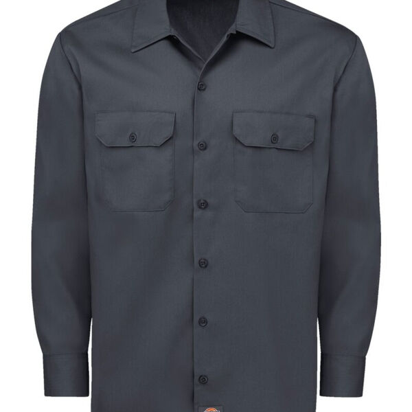 Men's Tall Long Sleeve Work Shirt Thumbnail