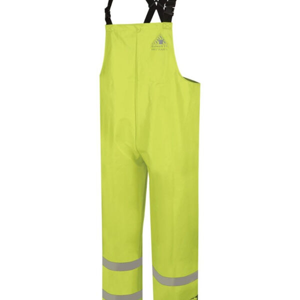 Hi-Visibility Flame-Resitant Rain Bib Overall - 13 oz. Thumbnail