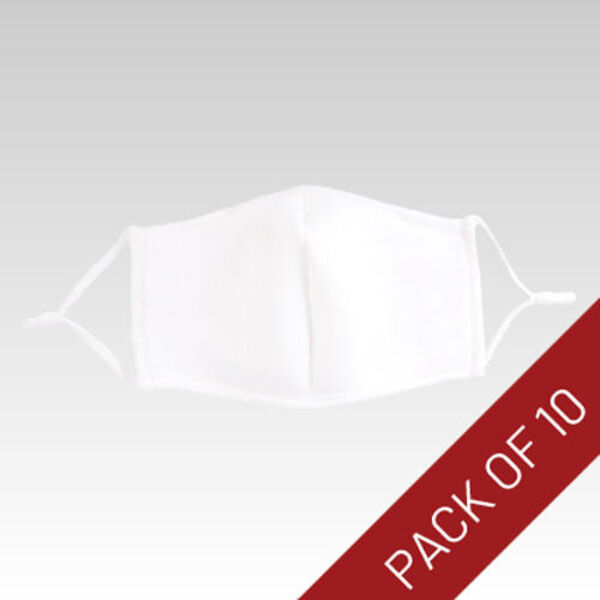 3D White Face Mask Dye-Sub Thumbnail