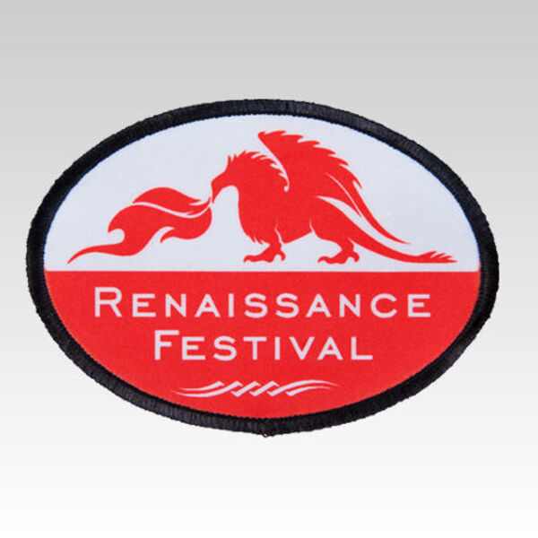 Sublimation Large Oval Patch Thumbnail