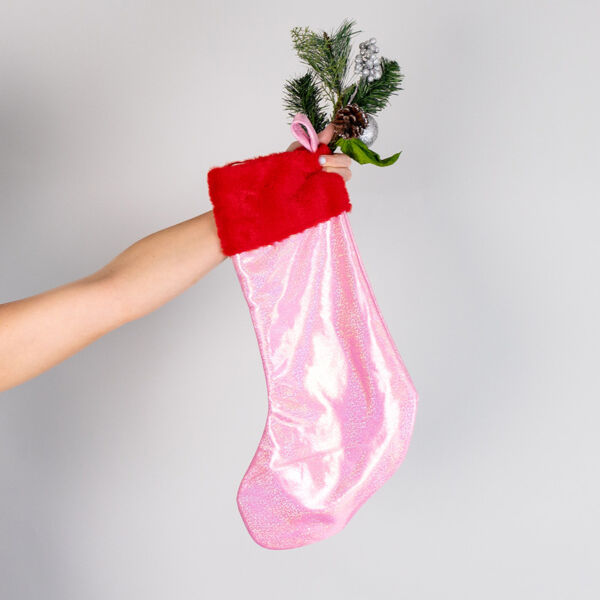 Sublimation Glitter Christmas Stocking Thumbnail