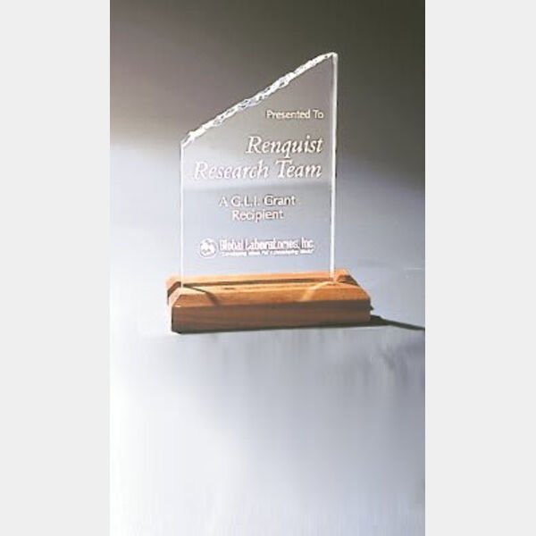 3 1/2" x 6" Iceberg Acrylic (Base not included) Thumbnail