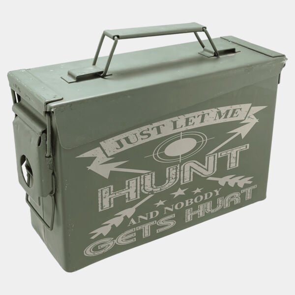 30 Caliber Army Surplus Steel Ammo Can Thumbnail