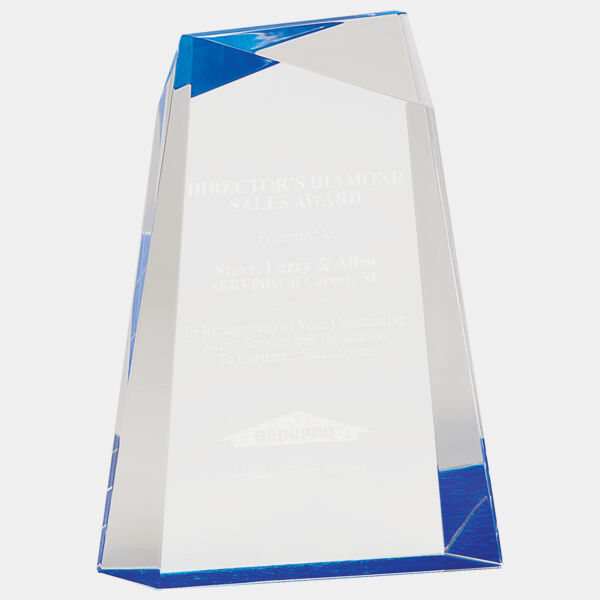 7" Facet Wedge Acrylic Thumbnail