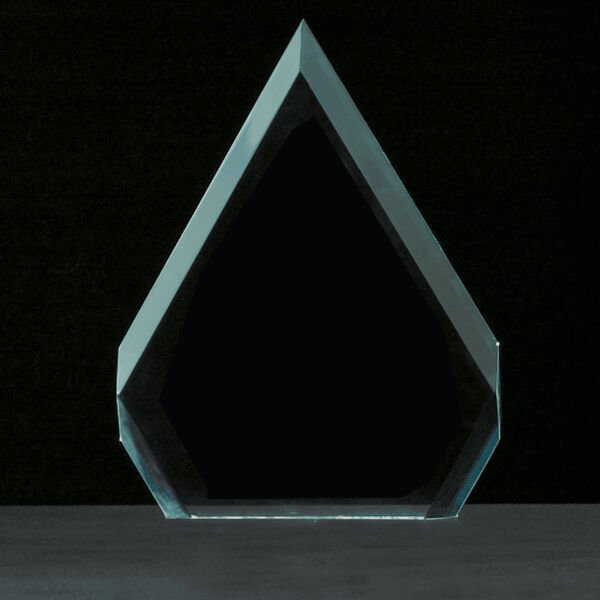 8" x 10 1/2" Diamond Series Jade Acrylic Award-Upright Only Thumbnail