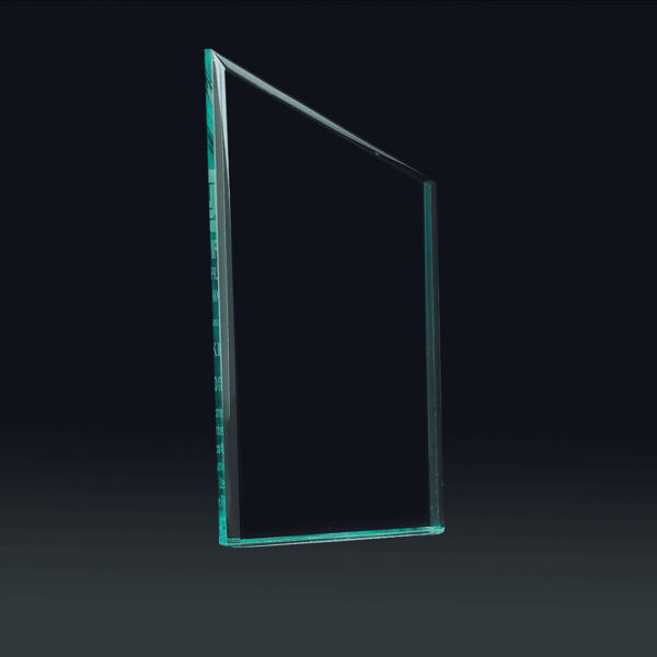 3 3/4" x 6" Zenith Series Jade Acrylic Award-Upright Only Thumbnail