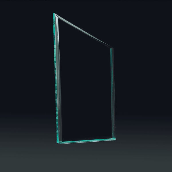 3 3/4" x 8" Zenith Series Jade Acrylic Award-Upright Only Thumbnail