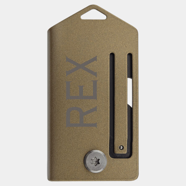 Bison River 2" Flat Dark Earth Everyday Carry Knife Thumbnail