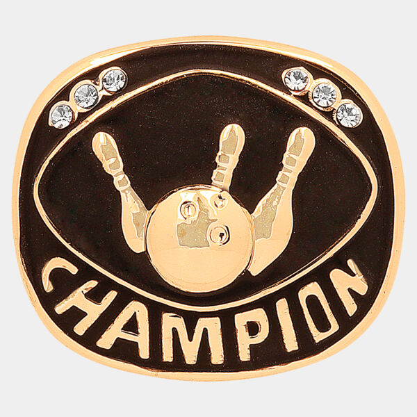 Bowling Champion Ring Insert Thumbnail