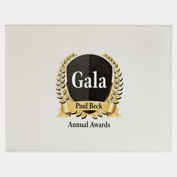 9" x 12" Laserable Leatherette Certificate Holder Thumbnail