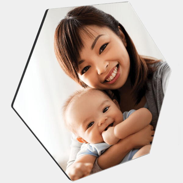 8" x 9" Hexagon Wall Tile with Adhesive (Includes ADH Mount) Thumbnail