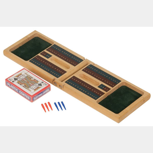 Wood Cribbage Game Gift Set Thumbnail