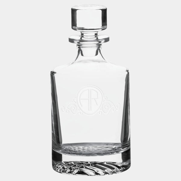 Polar Camel 850 mL Round Glass Decanter in Gift Box with Printed Paper Sleeve Thumbnail