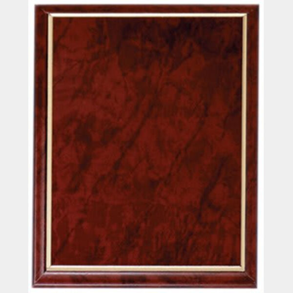 8" x 10" Ruby Marble Finish Plaque with Cove Edge Thumbnail