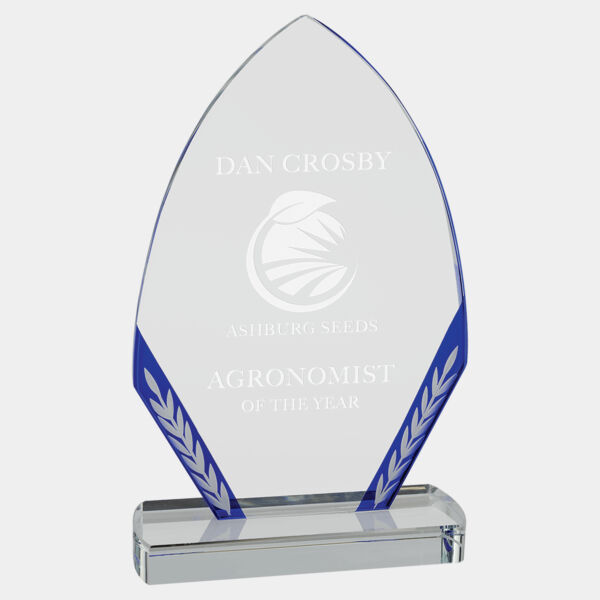 9 1/2" Diamond Edge Glass Thumbnail