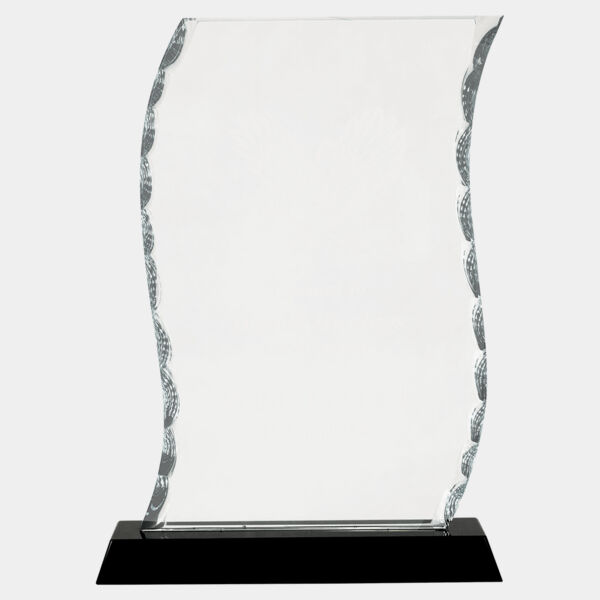 8 1/4" Scroll Facet Glass on Base Thumbnail