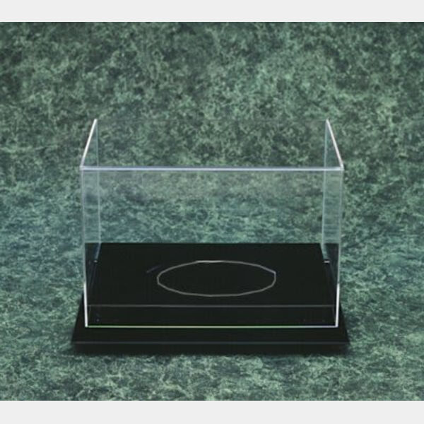 Football Acrylic Display Case with Base Thumbnail