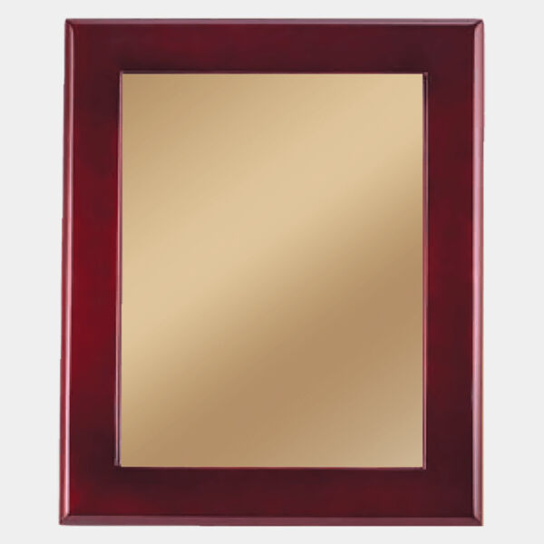12" x 15" Piano Finish Frame with Brushed Metal Backing (Assembled) Thumbnail