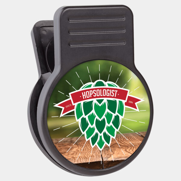 Magnetic Chip Clip with Bottle Opener and 2" Insert Area/Insert Not Included Thumbnail