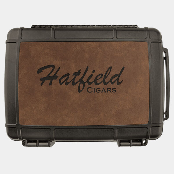 Travel Cigar Case - Laserable Leatherette, Creekside Collection Thumbnail