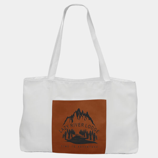 19" x 12" Bag with 5" Laserable Leatherette Gusset Thumbnail