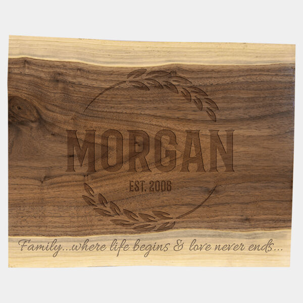 11 1/2"x 8 3/4" Cutting and Charcuterie Board Thumbnail