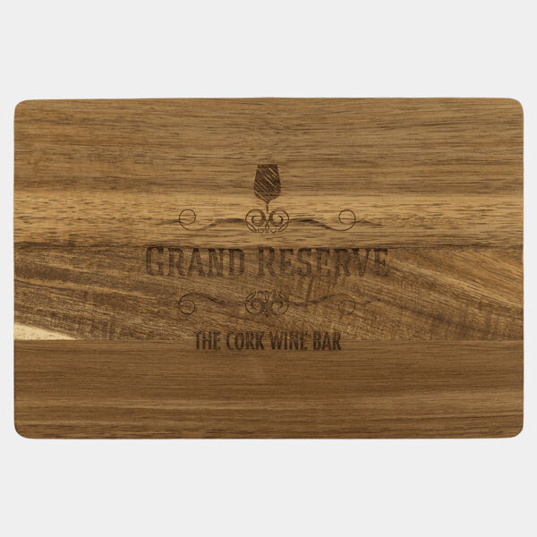 9" X 6" Acacia Cutting Board Thumbnail