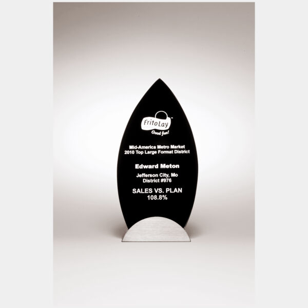 8 5/8" Flame Series with Gunmetal Finish Base Thumbnail