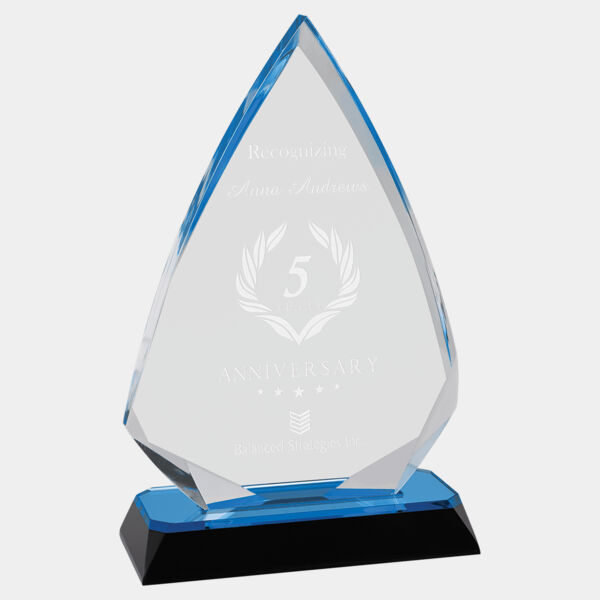 7 3/4" Arrow Diamond Corner Base Impress Acrylic Thumbnail