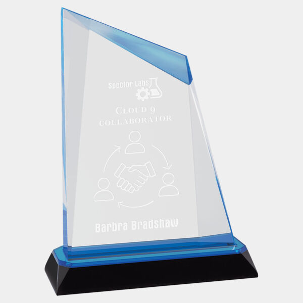 7 3/4" Peak Diamond Corner Base Impress Acrylic Thumbnail