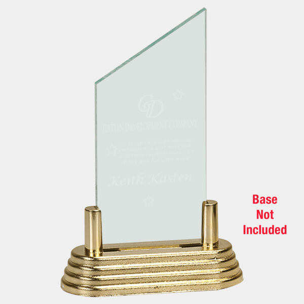 3" x 6" Jade Peak Pop-In Acrylic (Base not included) Thumbnail