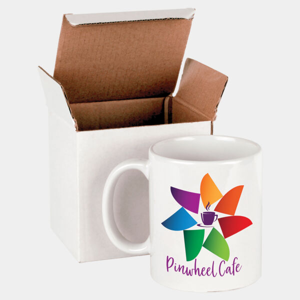 11 oz. Sublimatable Ceramic Mug with Box Thumbnail