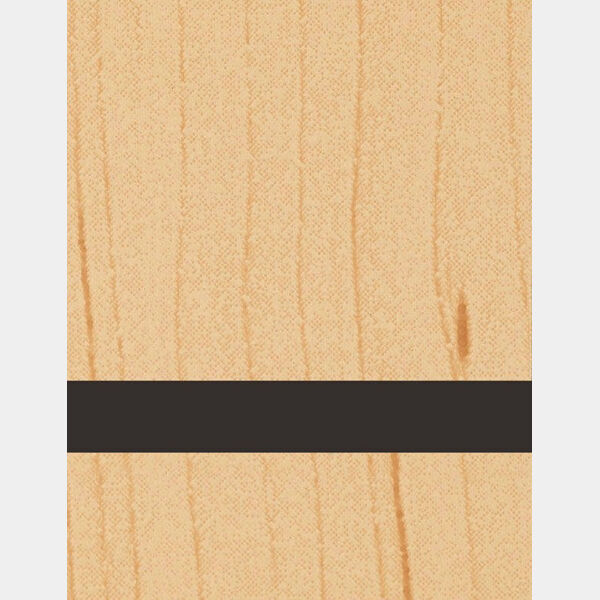 Undersize 1/16" /Chocolate Brown Duets Laser Indoor Plastic Thumbnail