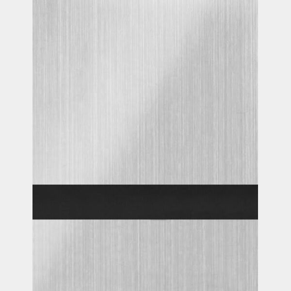 24" x 49" x 1/16" Brushed Aluminum/ Duets Laser Indoor Plastic Thumbnail