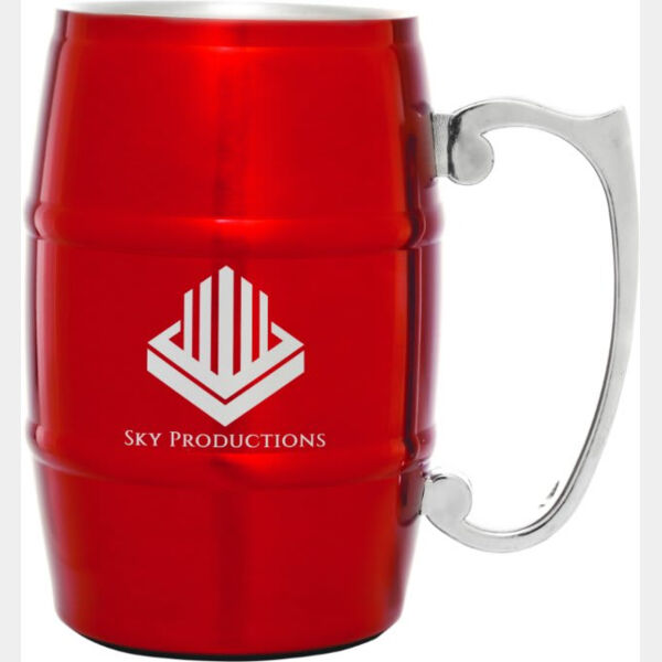 17 oz. Barrel Mug with Handle Thumbnail