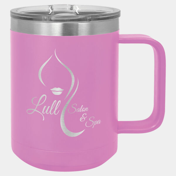 Polar Camel 15 oz. Light Vacuum Insulated Mug with Slider Lid Thumbnail