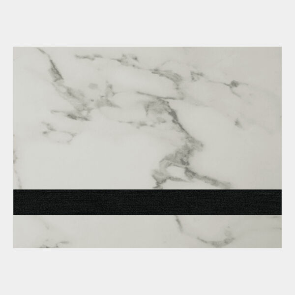 12" x 24" Marble Premier Laserable Leatherette Sheet Stock with Kota Pro Adhesive Thumbnail