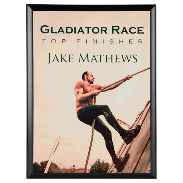 8" x 10" Luster Sub Plaque with Edge and Gloss Finish Thumbnail