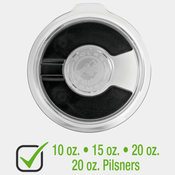 Magnetic Lid for 10, 15, 16, and 20 oz. Polar Camel Tumblers, 20 oz. Pilsners Thumbnail