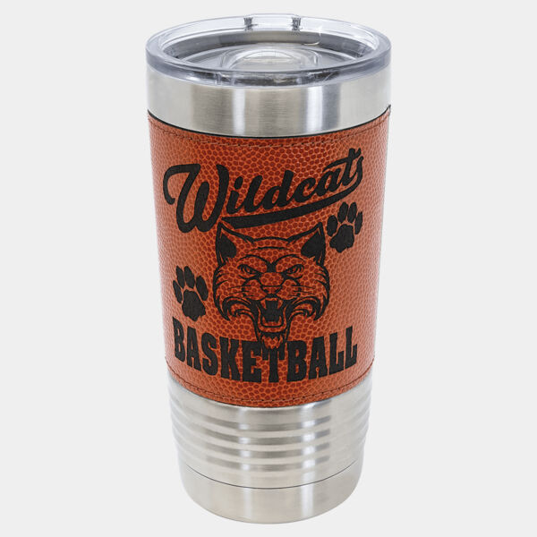Polar Camel 20 oz. Basketball Tumbler with Slider Lid Thumbnail