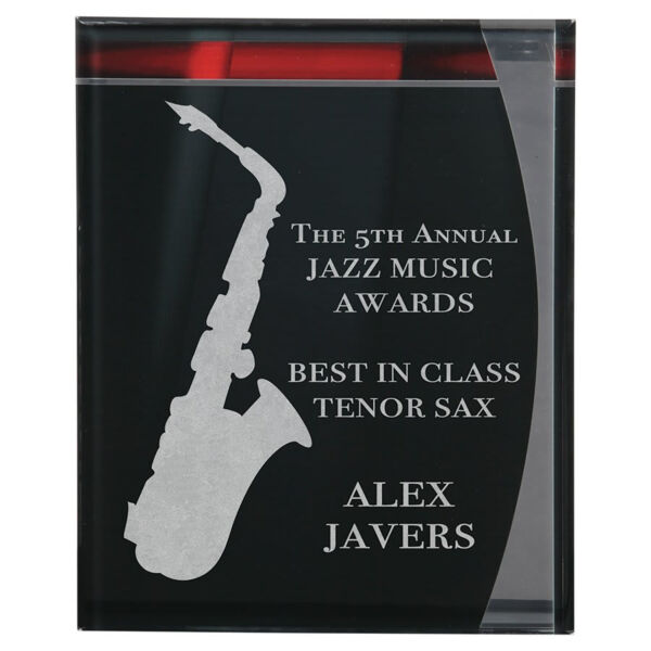 7 3/4" x 9 3/4" Lustre Acrylic Plaque with Hanger Thumbnail