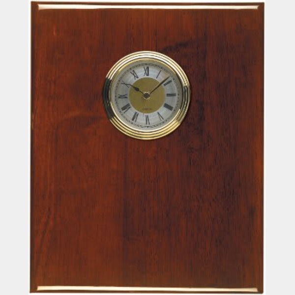 8" x 10" Piano Finish Clock Plaque Thumbnail