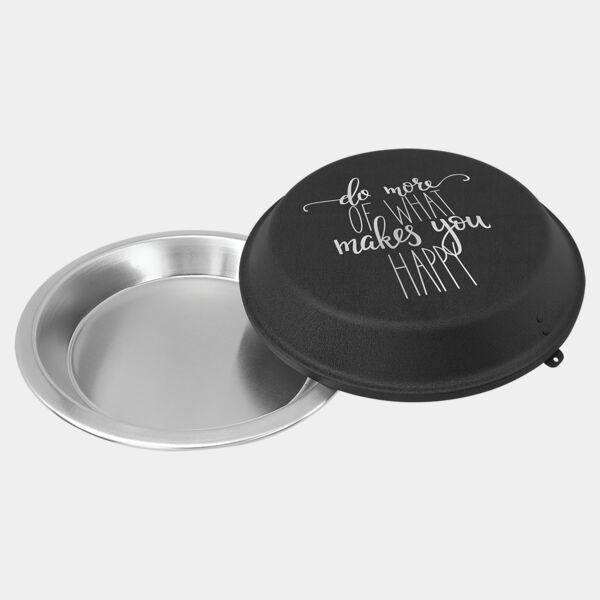 9" Aluminum Pie Pan with Lid Thumbnail