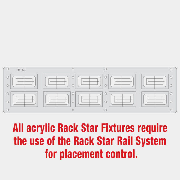 3 1/4" x 1 3/4" Rectangle with Rounded Corners Name Badges Fixture-Holds 10Laserable Leatherette Name Badges. Thumbnail