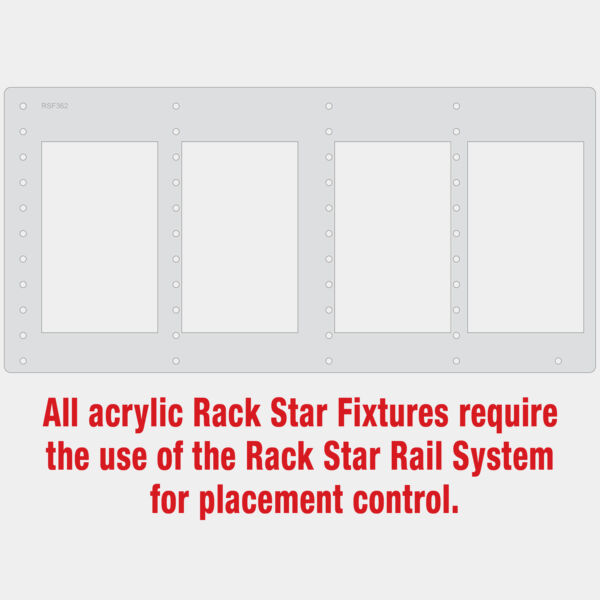DC351S Decanter Only Rack Star Fixture-Holds 4 Thumbnail