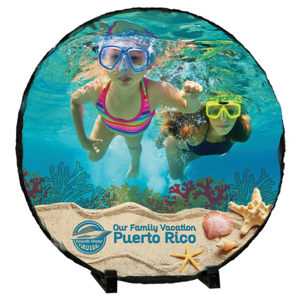 7" Round Gloss SubliStone Thumbnail