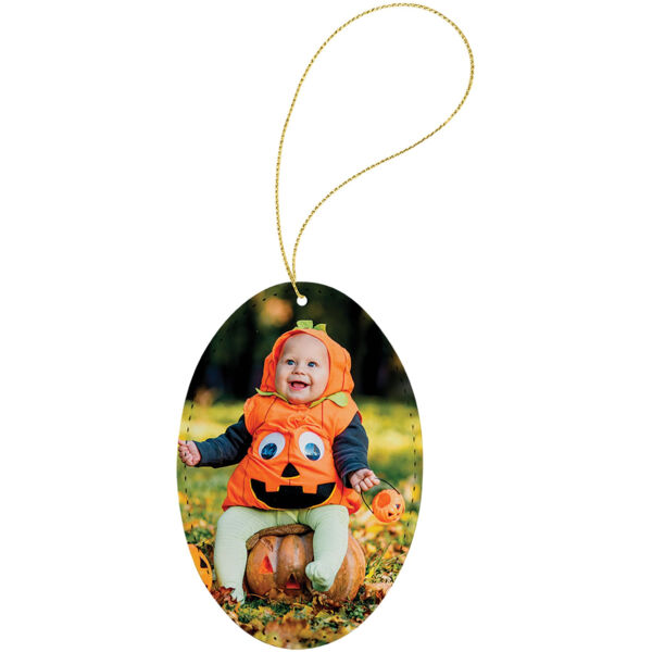 Subli-Tru Oval Ornament with String Thumbnail